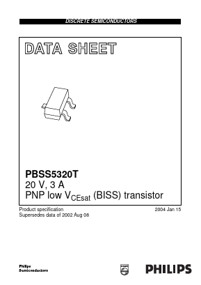 PBSS5320T Datasheet PDF Philips Electronics
