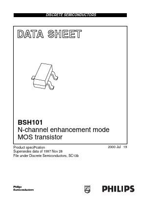 BSH101 Datasheet PDF Philips Electronics