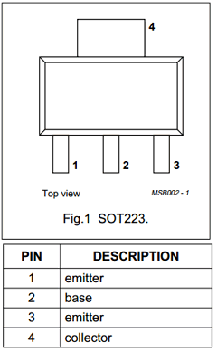 BFG591 Datasheet PDF Philips Electronics