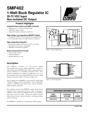 SMP402SC Datasheet PDF Power Integrations, Inc