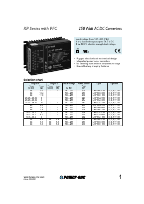 LKP5662-7R Datasheet PDF Power-One Inc.
