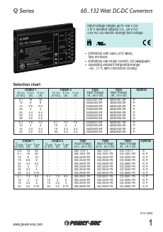 EQ1101-7 Datasheet PDF Power-One Inc.