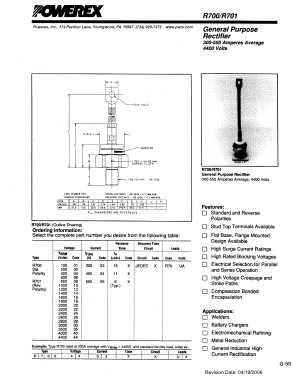 R7012204XXUA Datasheet PDF Powerex