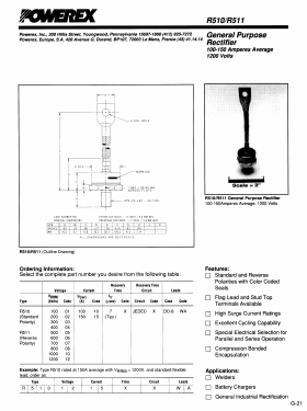 R5100115XXWA Datasheet PDF Powerex