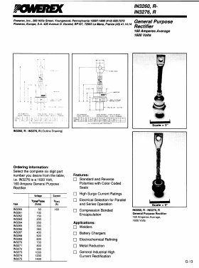 1N3270R Datasheet PDF Powerex