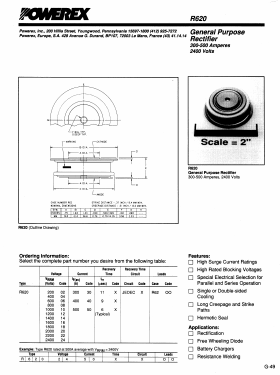 R6200250 Datasheet PDF Powerex