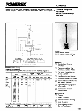 R7000803 Datasheet PDF Powerex