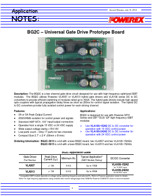 VLA106-24242_ Datasheet PDF Powerex