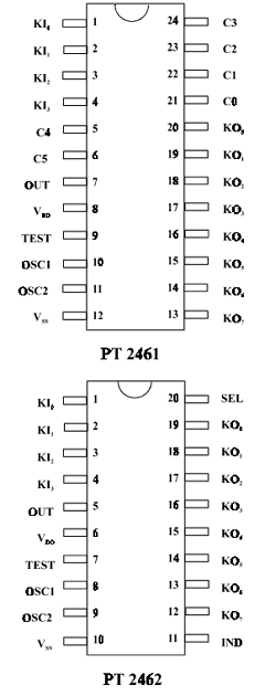 PT2461-103 Datasheet PDF Princeton Technology