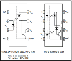 6N135 Datasheet PDF QT Optoelectronics => Fairchildsemi