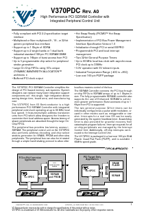 V370PDC-66REVA0 Datasheet PDF QuickLogic Corporation
