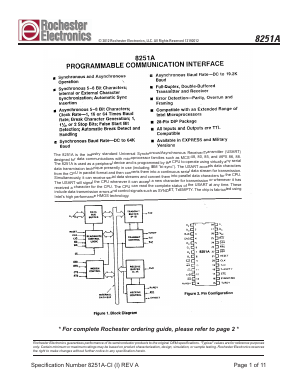 QP8251A Datasheet PDF Rochester Electronics