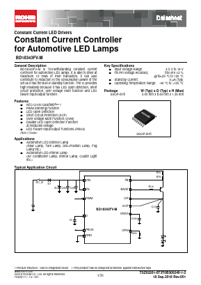 BD18343FV-M Datasheet PDF ROHM Semiconductor