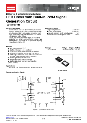 BD18351EFV-ME2 Datasheet PDF ROHM Semiconductor