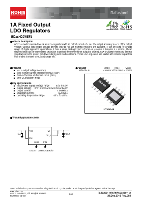 BD70HC0WEFJ Datasheet PDF ROHM Semiconductor