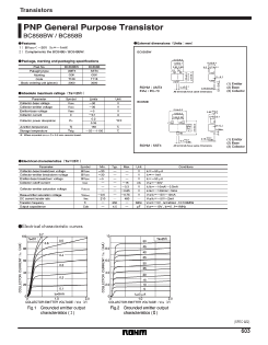 BC858BW Datasheet PDF ROHM Semiconductor