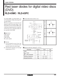 RLD-65PC Datasheet PDF ROHM Semiconductor