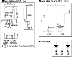 BQ20NS45A Datasheet PDF ROHM Semiconductor
