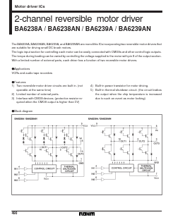 BA6238A Datasheet PDF ROHM Semiconductor