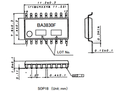 BA3830F Datasheet PDF ROHM Semiconductor