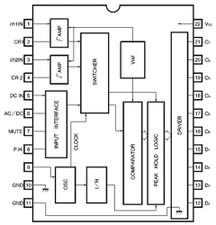 BA6820F Datasheet PDF ROHM Semiconductor