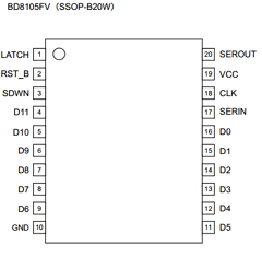 BD8105FV-E2 Datasheet PDF ROHM Semiconductor