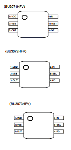 BU3076HFV-TR Datasheet PDF ROHM Semiconductor