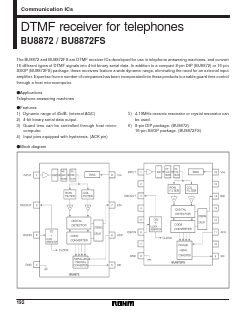 BU8872FS-E2 Datasheet PDF ROHM Semiconductor
