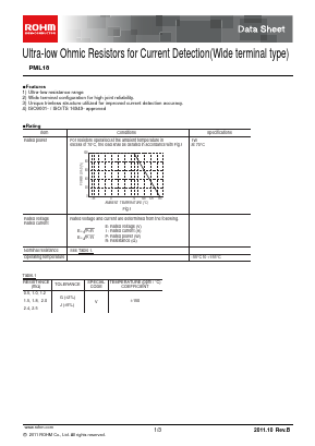 PML18EZPGV2L40 Datasheet PDF ROHM Semiconductor
