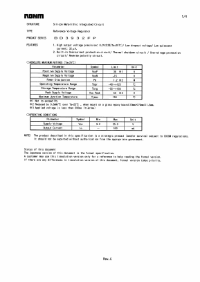 BD3932FP Datasheet PDF ROHM Semiconductor