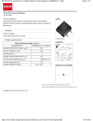 RF1501NS3S Datasheet PDF ROHM Semiconductor