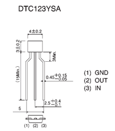 DTC123YS Datasheet PDF ROHM Semiconductor