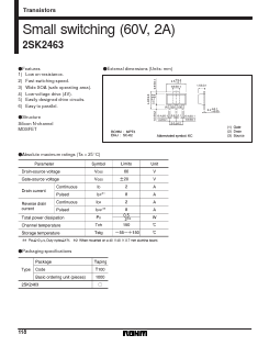 K246 Datasheet PDF ROHM Semiconductor