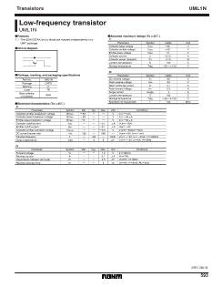 UML1NTR Datasheet PDF ROHM Semiconductor
