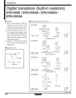 DTA143XSATP Datasheet PDF ROHM Semiconductor