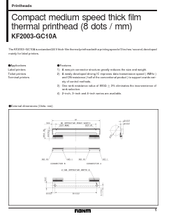 KF2003-GC10A Datasheet PDF ROHM Semiconductor