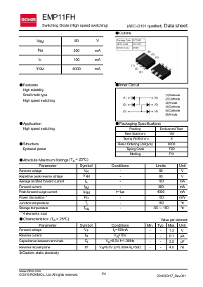 EMP11FH Datasheet PDF ROHM Semiconductor