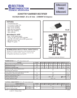 SR6030C Datasheet PDF Rectron Semiconductor