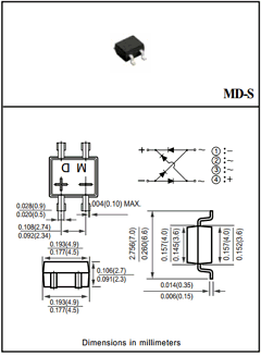 MD3S Datasheet PDF Rectron Semiconductor