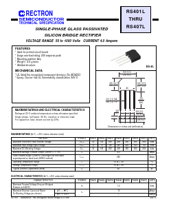 RS401L Datasheet PDF Rectron Semiconductor