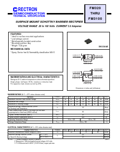FM350 Datasheet PDF Rectron Semiconductor