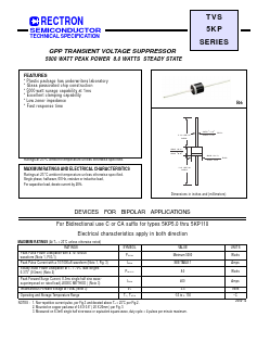 5KP11A Datasheet PDF Rectron Semiconductor
