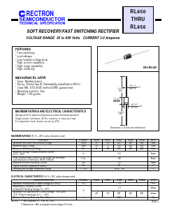 RL850 Datasheet PDF Rectron Semiconductor