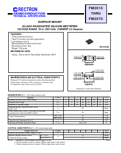 FM202C Datasheet PDF Rectron Semiconductor