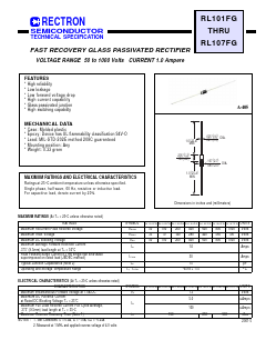 RL104FG Datasheet PDF Rectron Semiconductor