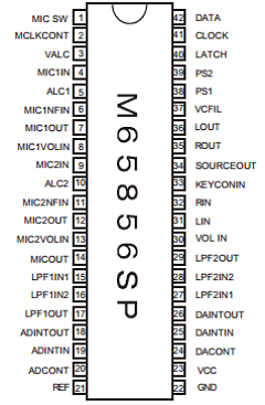 M65856SP Datasheet PDF Renesas Electronics