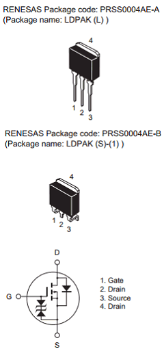 2SJ550S Datasheet PDF Renesas Electronics