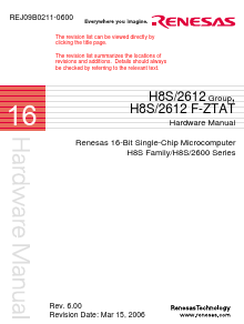 HD6432616 Datasheet PDF Renesas Electronics
