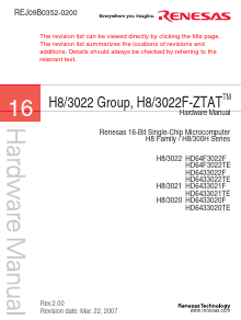 H83022 Datasheet PDF Renesas Electronics
