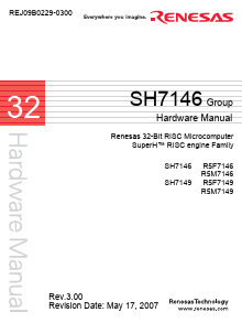 SH7146 Datasheet PDF Renesas Electronics